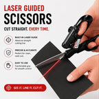 LaserCut | Precision Cutting Scissors with Built-in Laser Guide