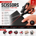 LaserCut | Precision Cutting Scissors with Built-in Laser Guide