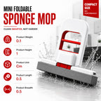 Mini Foldable Sponge Mop