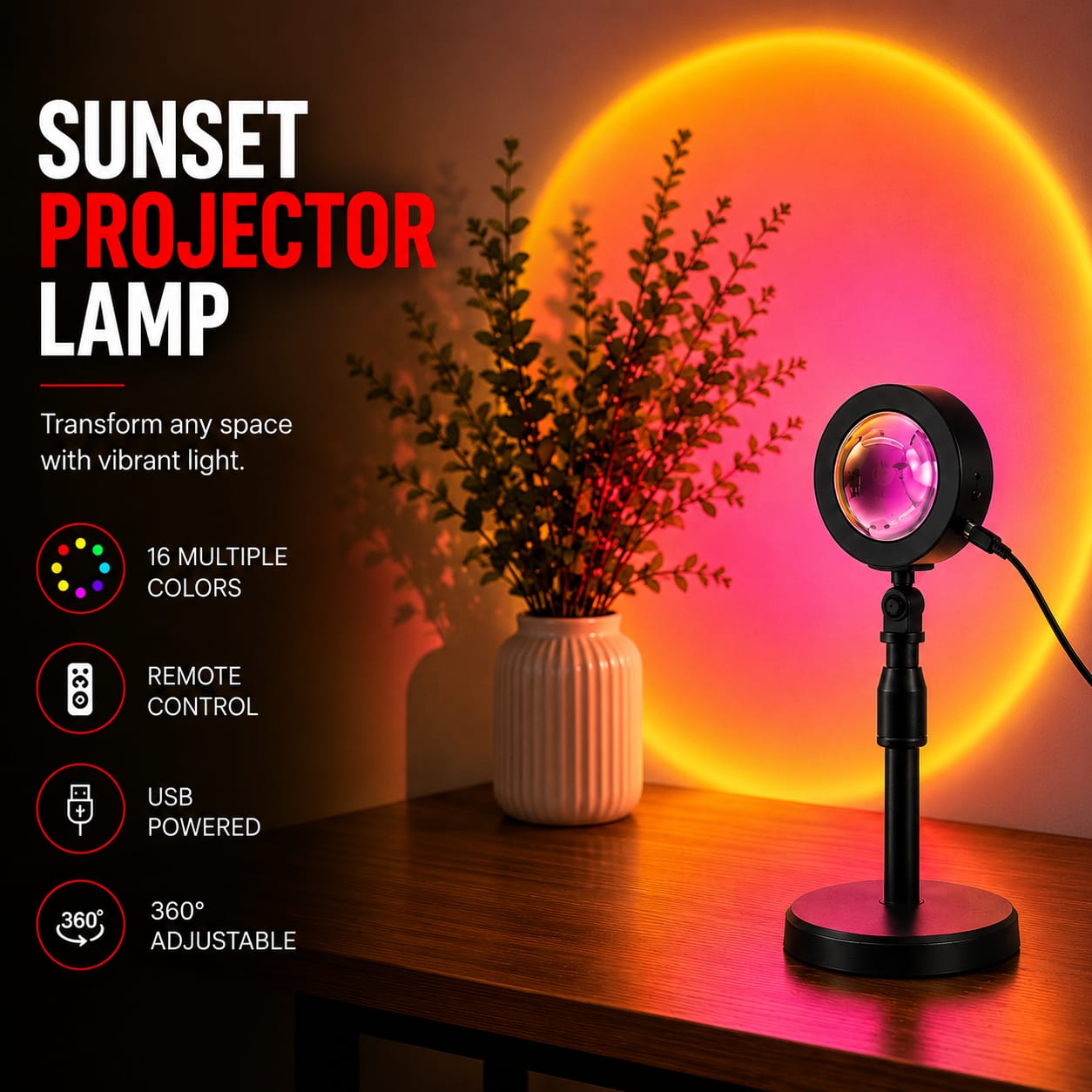 Sunset Projector Lamp