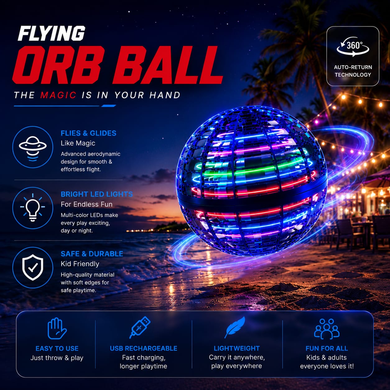 Flying ORB Ball