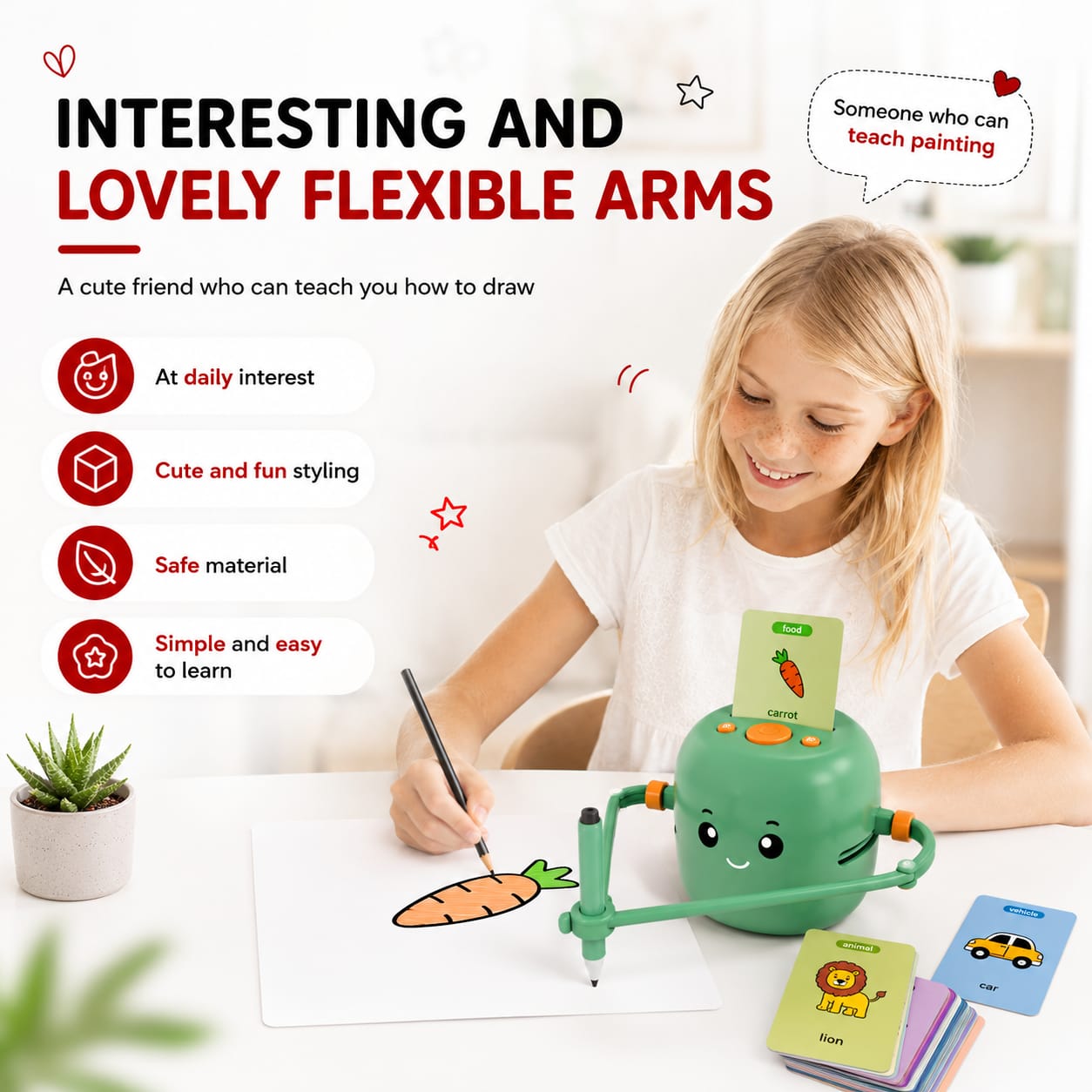 Kids Educational Drawing Robot