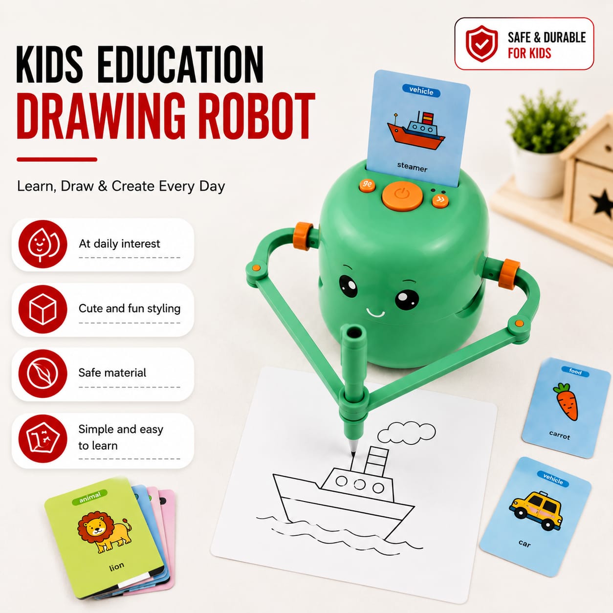 Kids Educational Drawing Robot