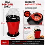 Mini Hot Air Popcorn Maker