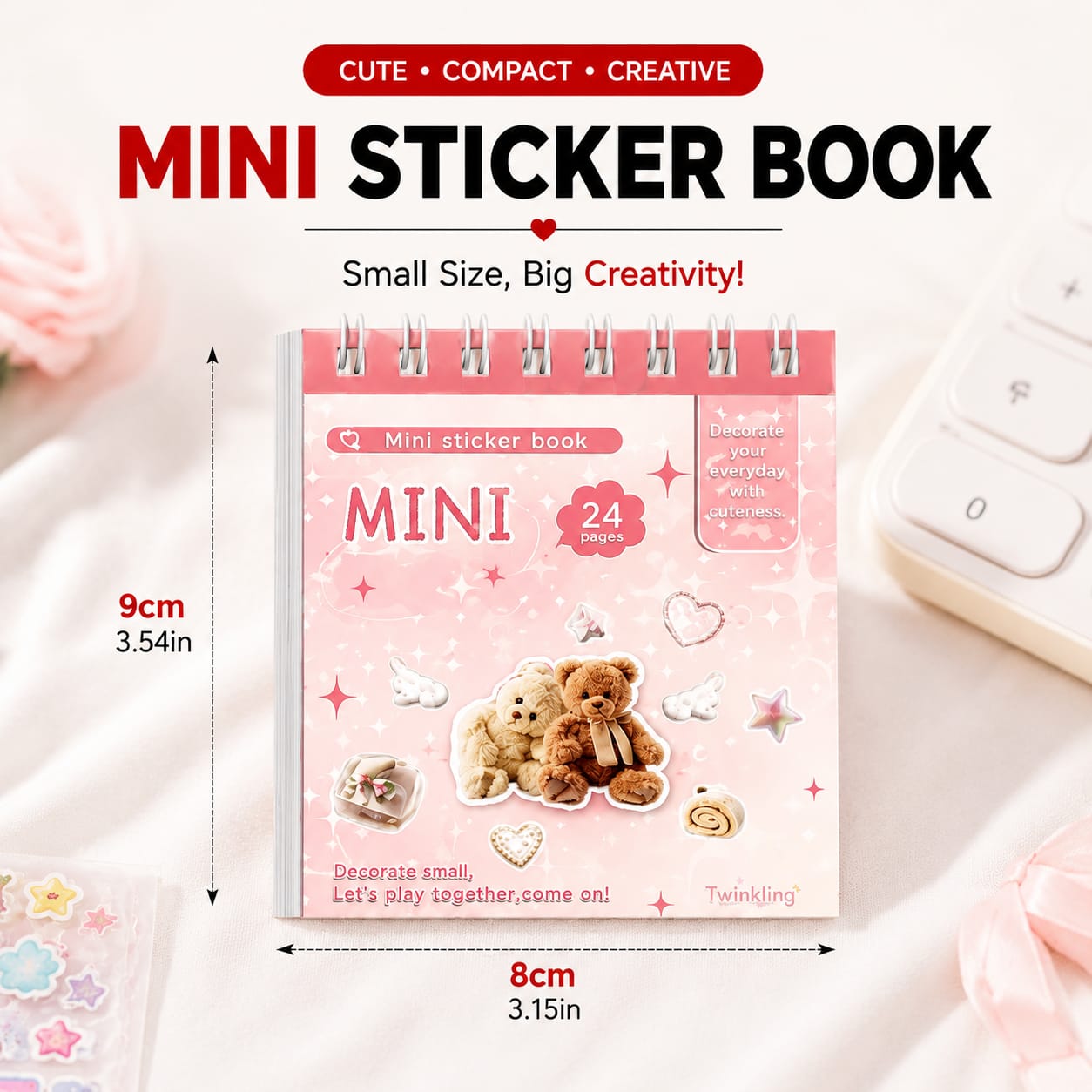 Cute Planner Sticker Book Set