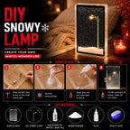 SnowGlow – Snowfall LED Night Lamp