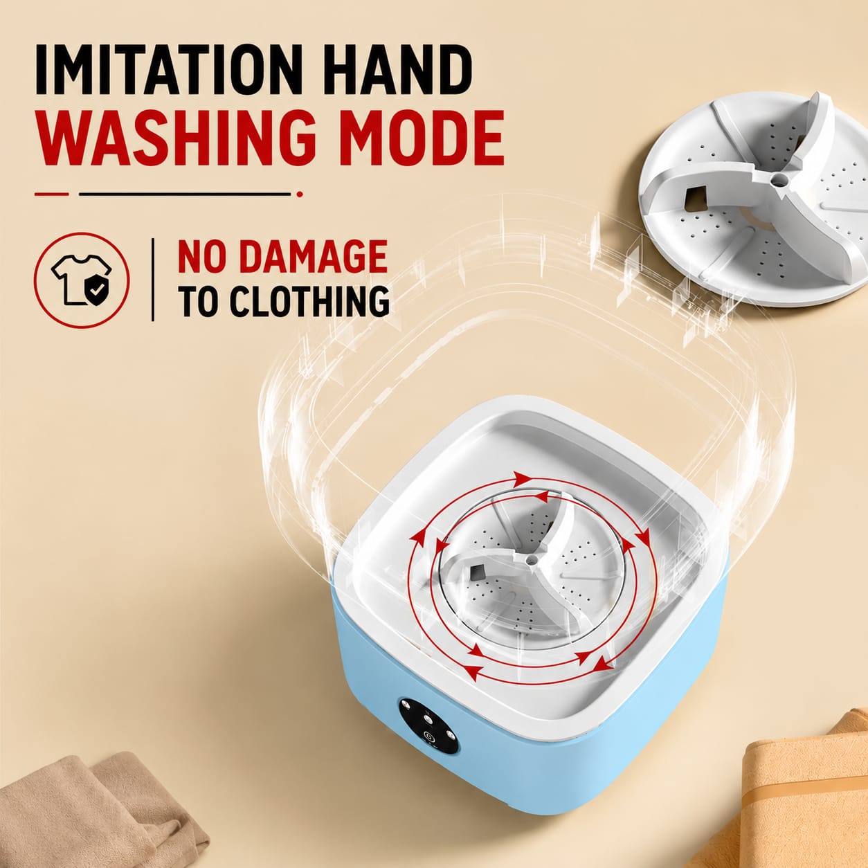 Mini Foldable Washer Machine
