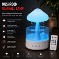 Rain Mist Mushroom - Rainfall Aroma Diffuser, Humidifier & Night Lamp