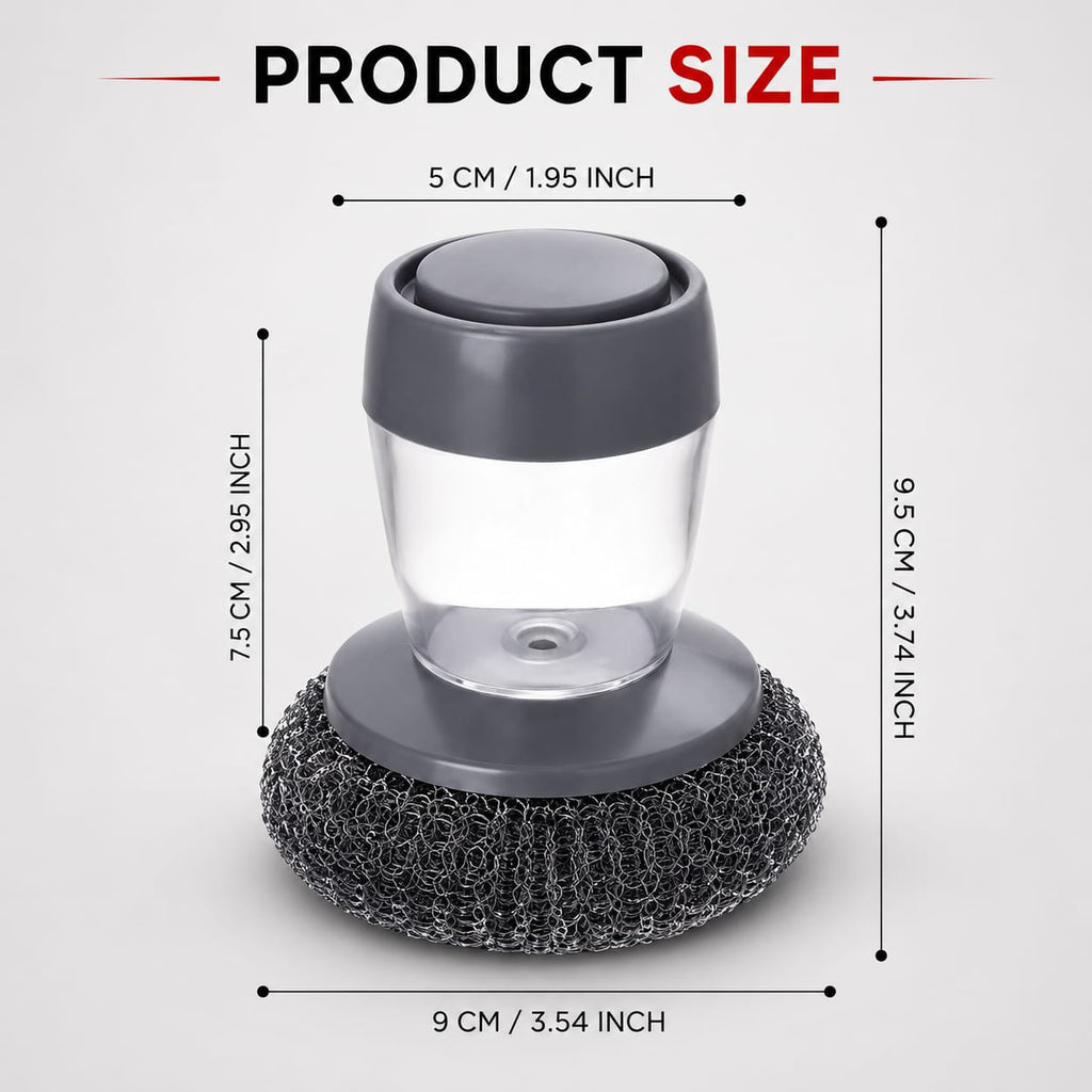 Soap Ease Scrub - 2 in 1 Kitchen Palm Scrubber