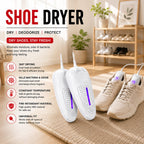Fast Dry Shoe Dryer | Portable Electric Shoe Warmer & Deodorizer