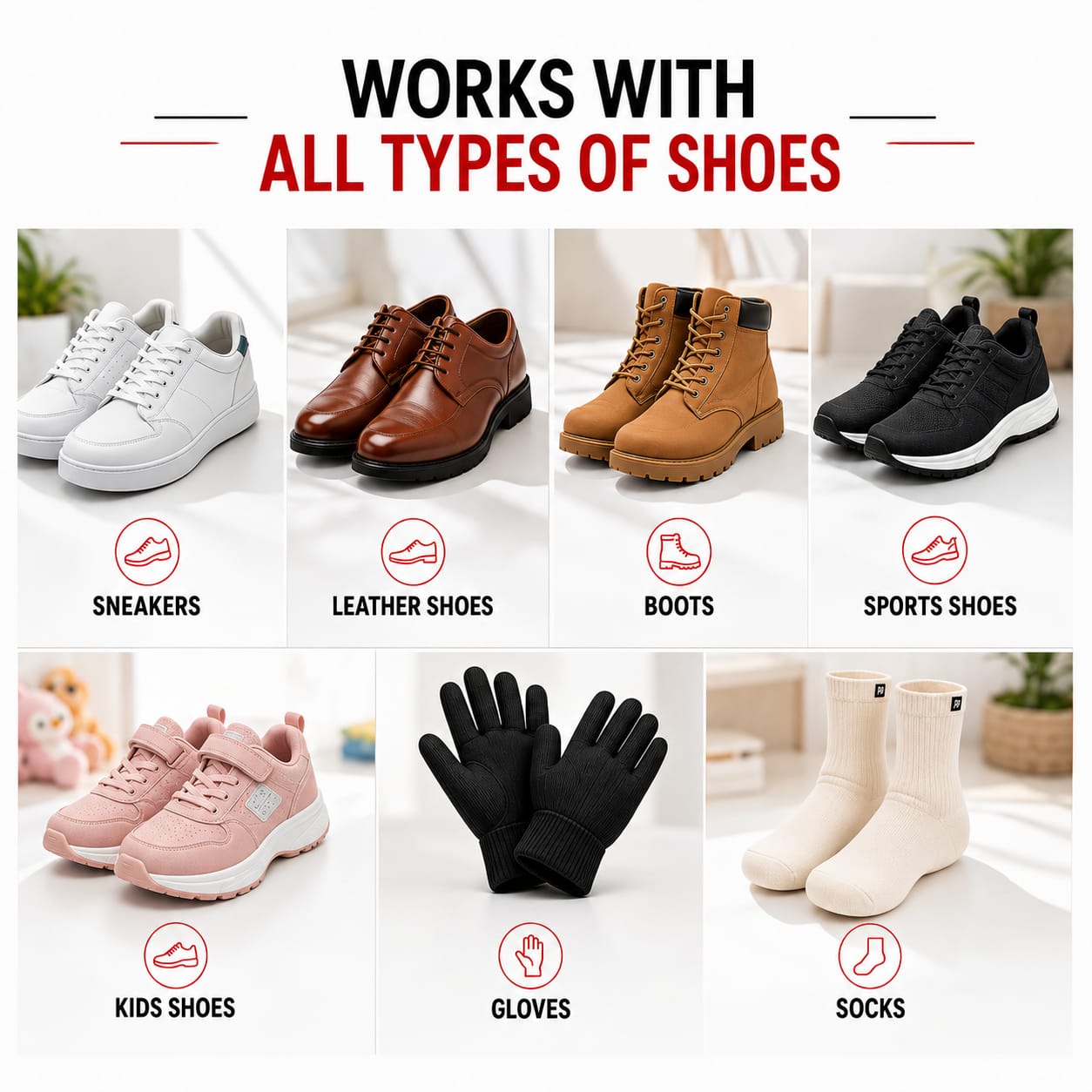Fast Dry Shoe Dryer | Portable Electric Shoe Warmer & Deodorizer