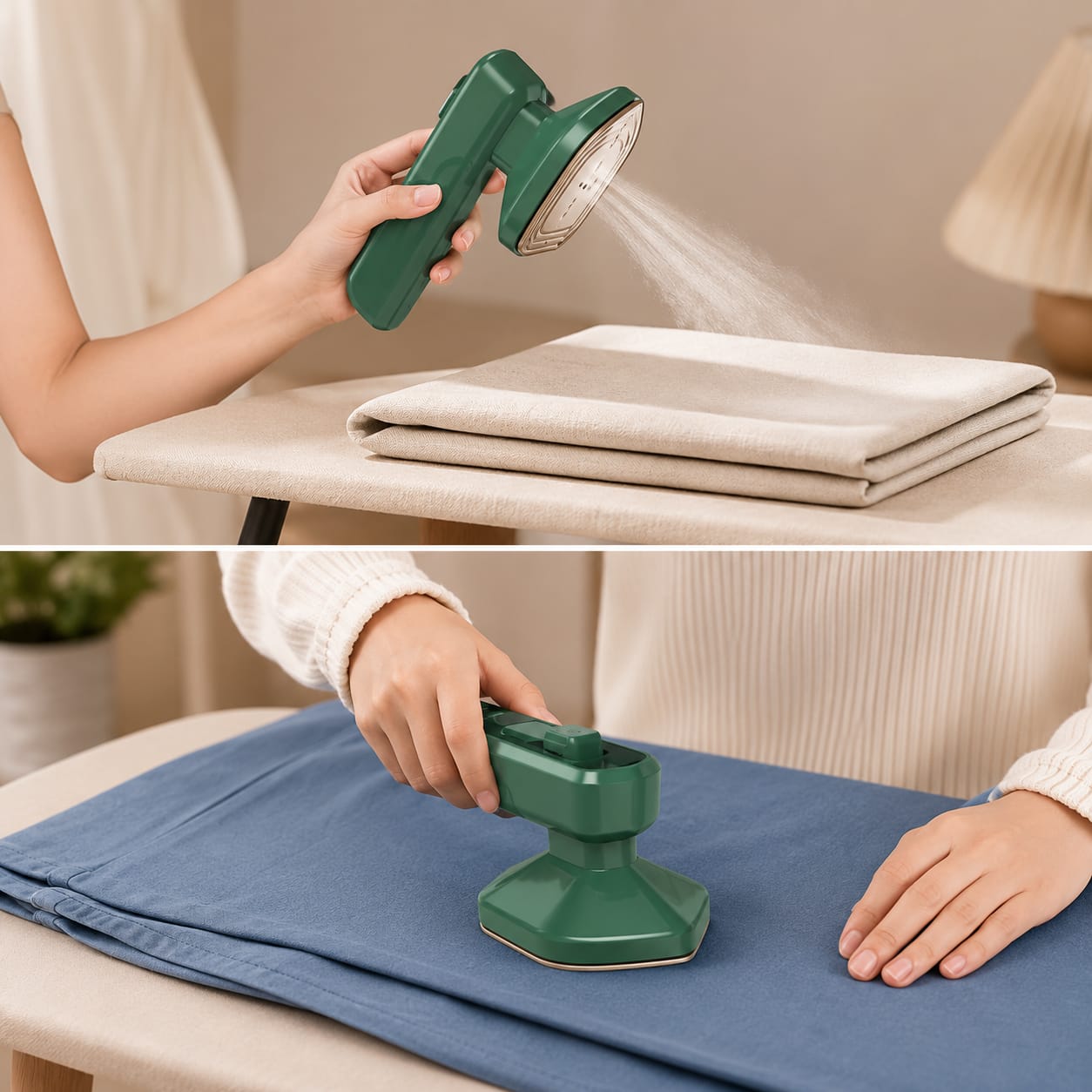 Pocket Press 2-in-1 Mini Steam Iron